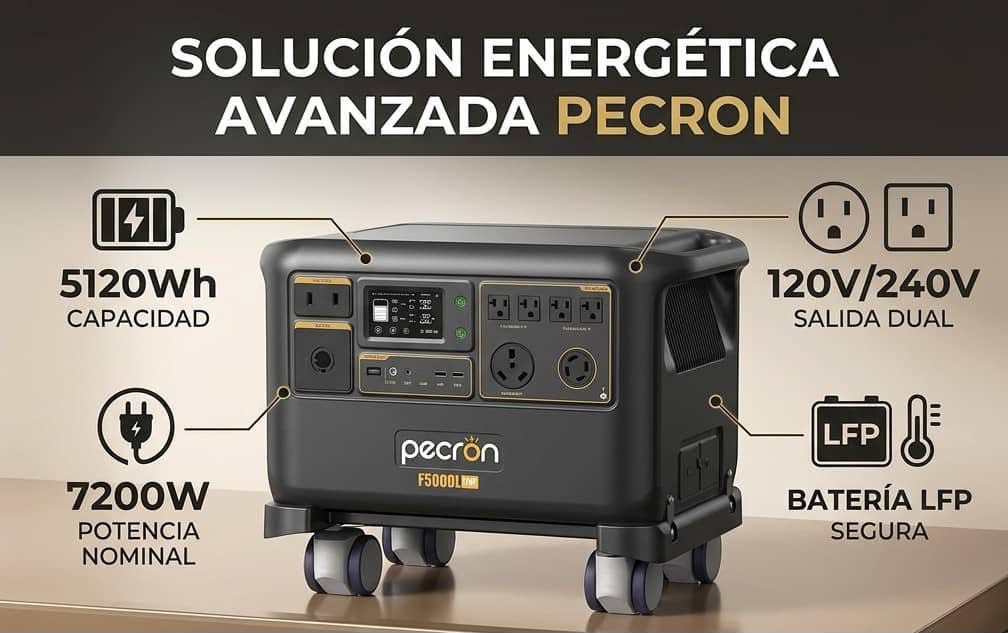 Estación de energía PECRON F5000LFP
