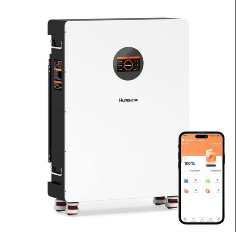 Batería LiFePO4 Humsienk 48V 300Ah 15.36kWh  de Humsienk