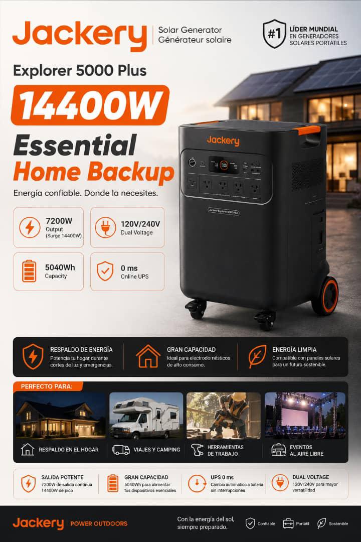 JACKERY EXPLORER 5000 