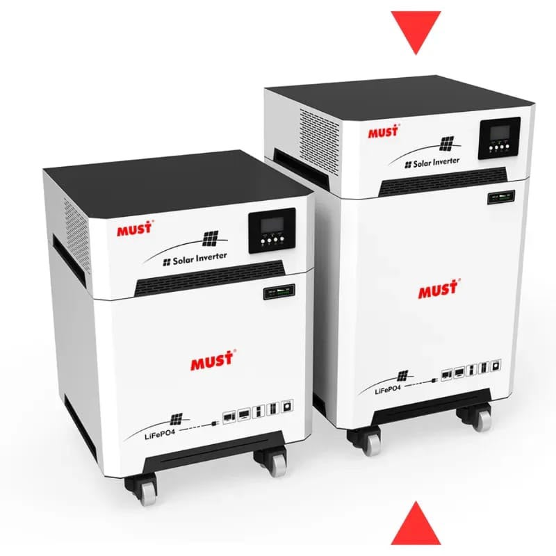Kit todo en uno Must de 6kw de inversor con 15kw de respaldo de batería  de Must