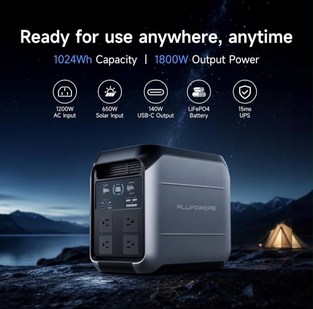 Allpowers P1800 (1024wh)