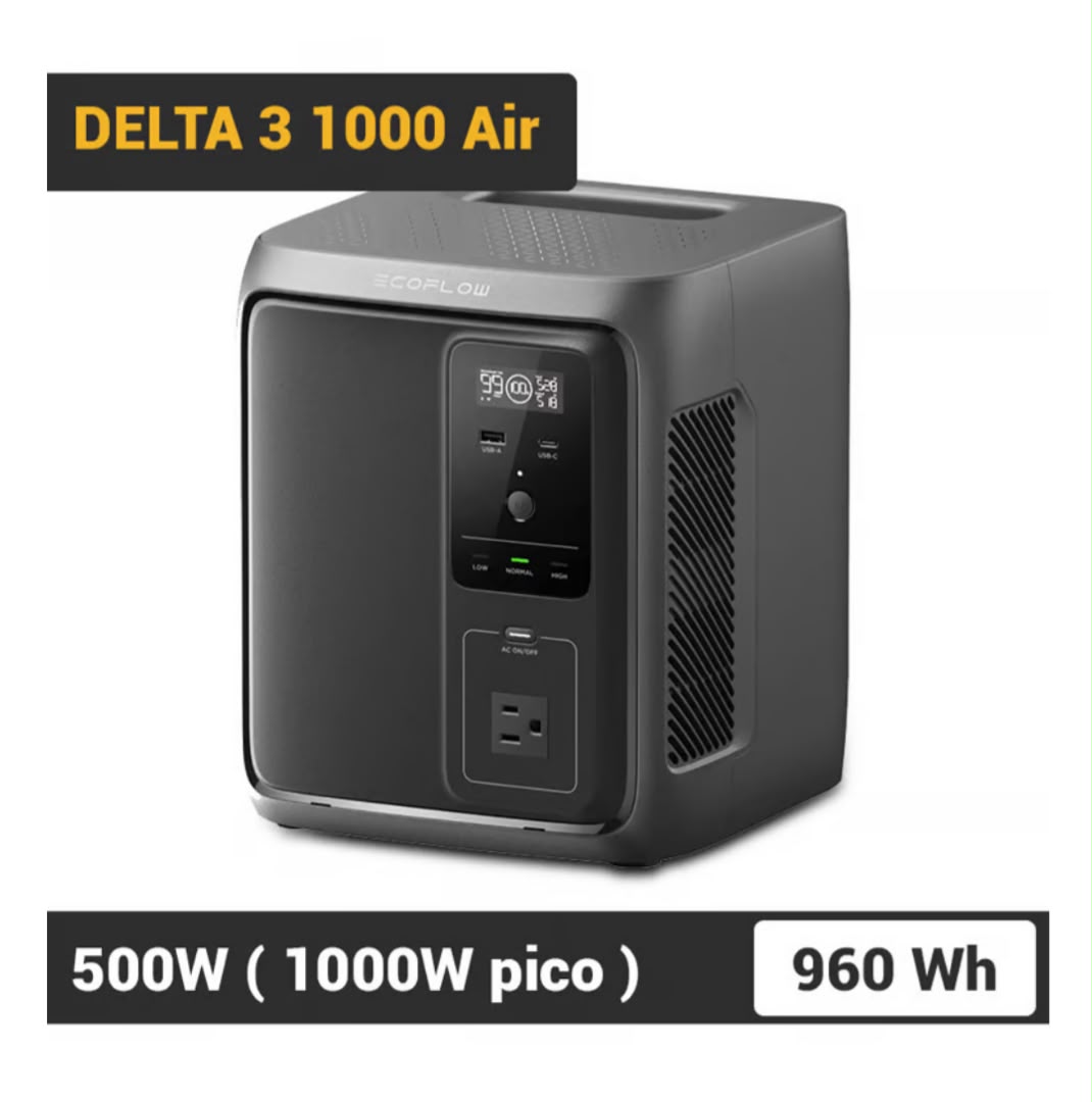 EcoFlow DELTA 3 1000 Air 960Wh de Ecoflow